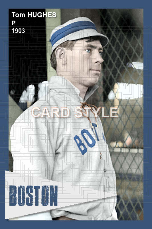 Tom Hughes - 1903 Boston Americans - choose a size & style