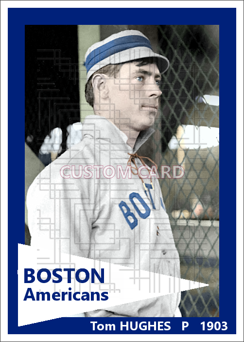 Tom Hughes - 1903 Boston Americans - choose a size & style