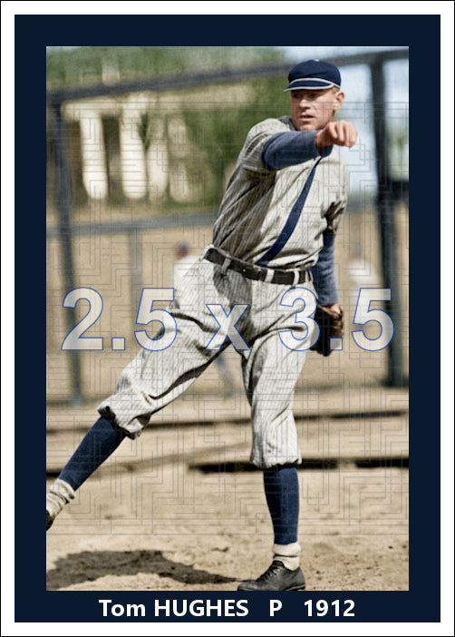 Tom Hughes - 1912 Washington Senators - choose a size & style