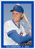 Tom Lundstedt - 1974 Chicago Cubs - choose a size & style
