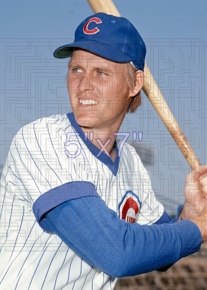 Tom Lundstedt - 1974 Chicago Cubs - choose a size & style