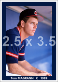 Tom Magrann - 1989 Cleveland Indians - choose a size & style
