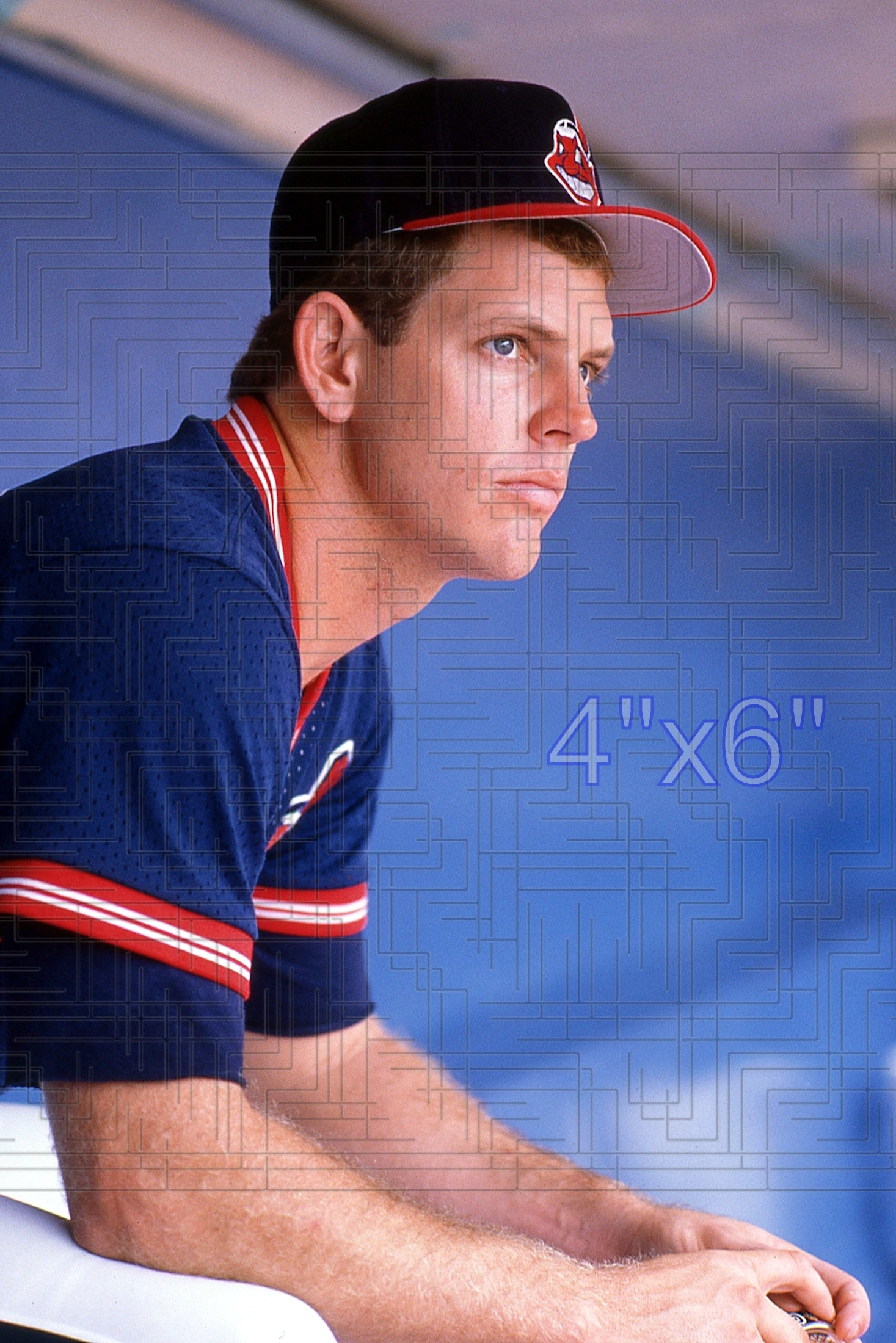 Tom Magrann - 1989 Cleveland Indians - choose a size & style