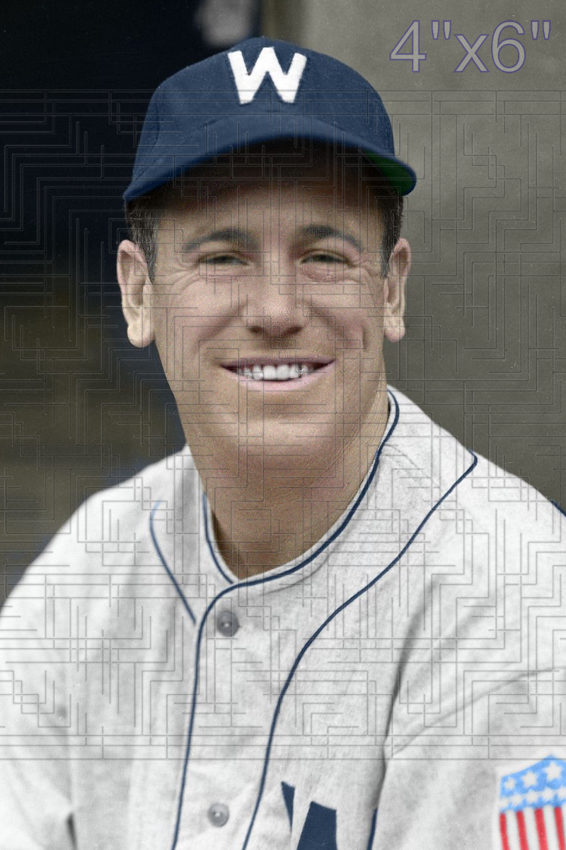 Tom McBride - 1947 Washington Senators - choose a size & style