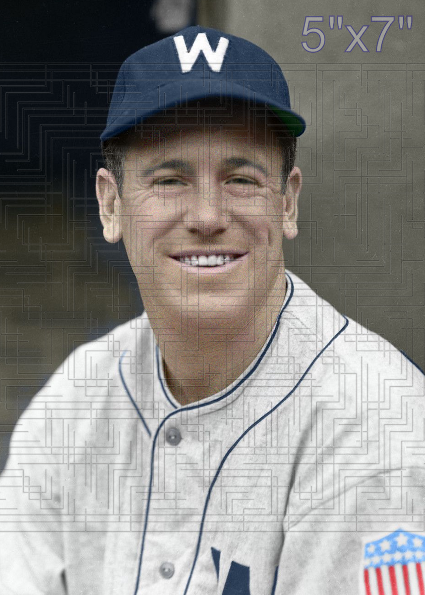 Tom McBride - 1947 Washington Senators - choose a size & style