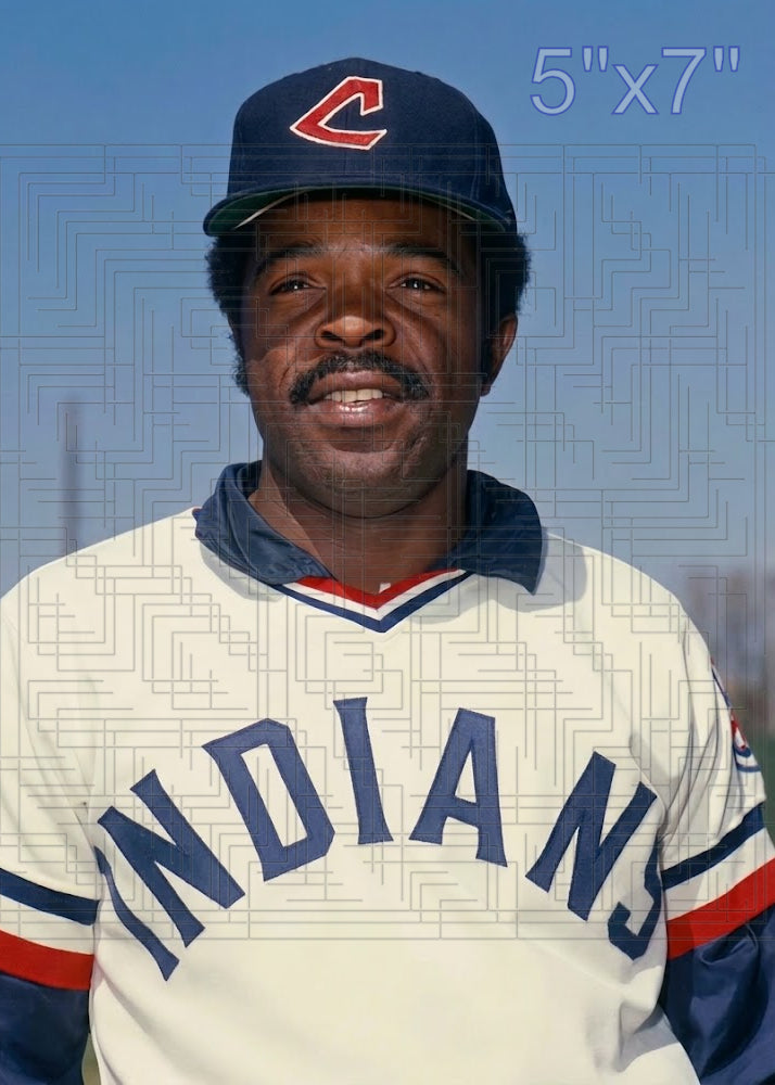 Tom McCraw - 1975 Cleveland Indians - choose a size & style