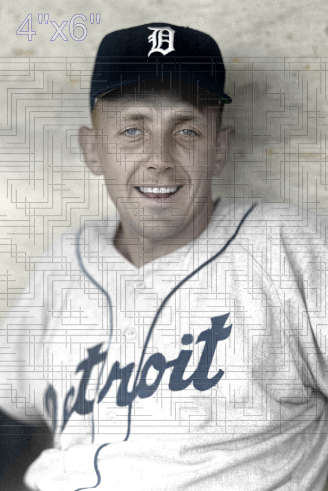 Tom Morgan - 1958-59 Detroit Tigers - choose a size & style