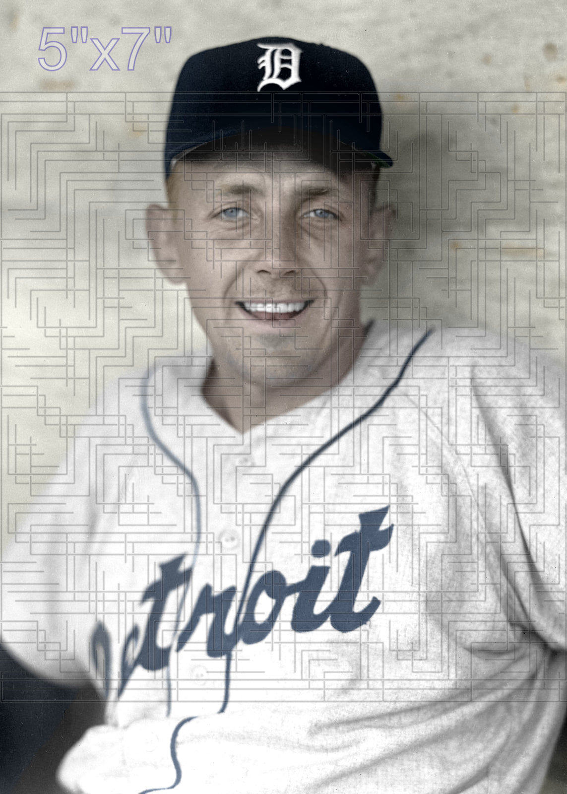 Tom Morgan - 1958-59 Detroit Tigers - choose a size & style