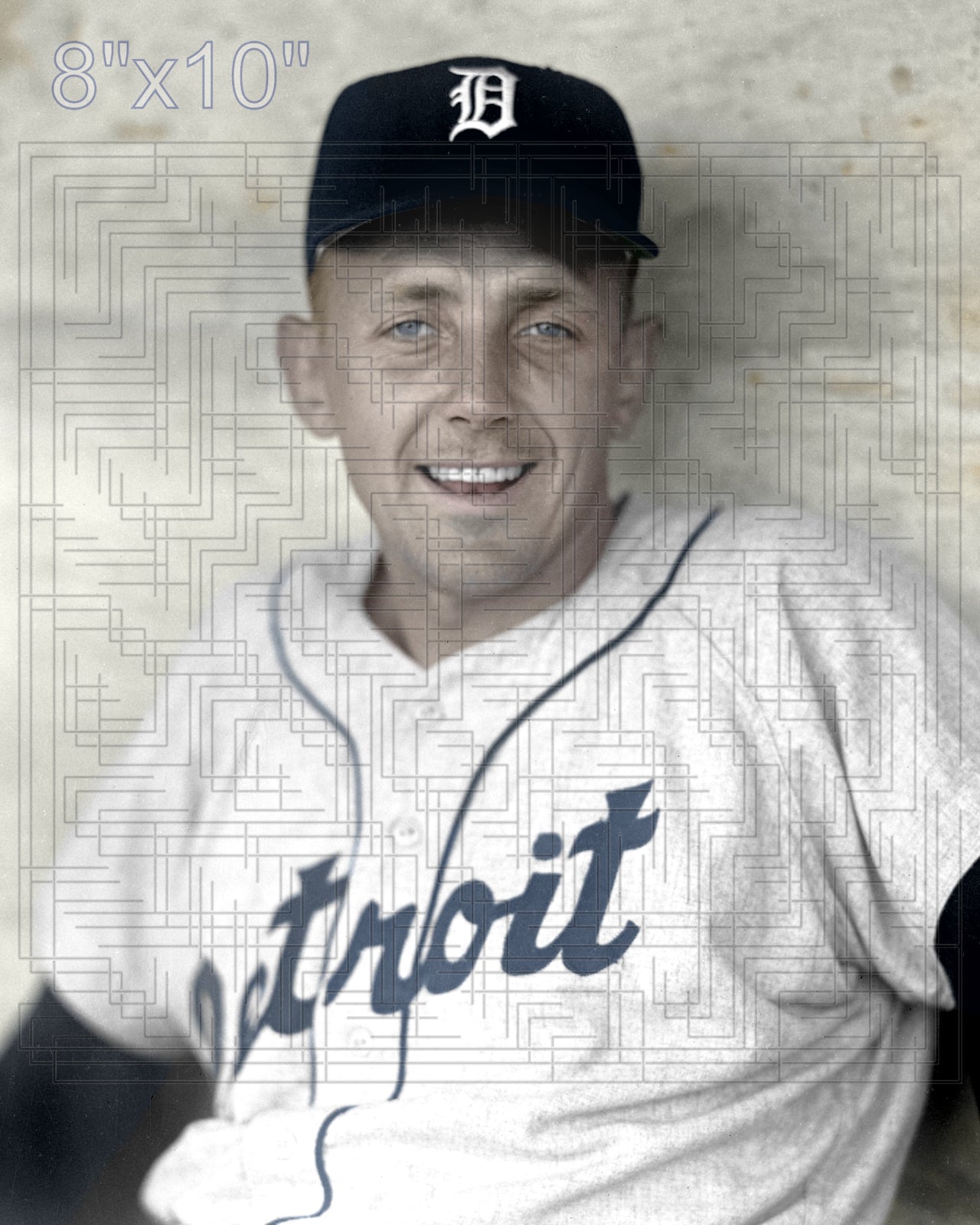 Tom Morgan - 1958-59 Detroit Tigers - choose a size & style