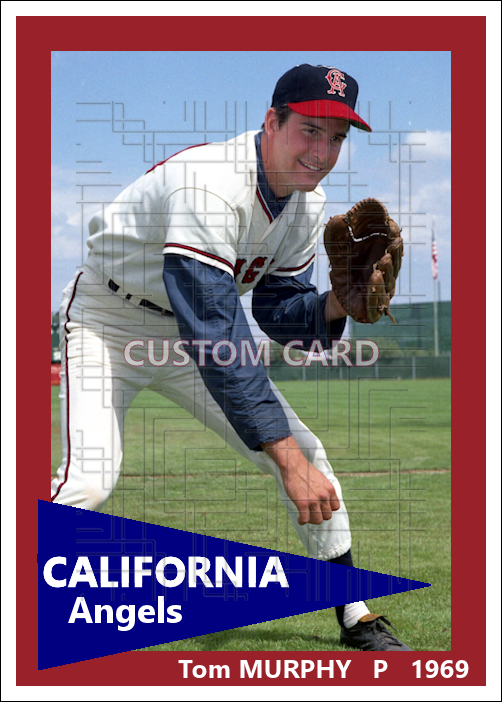 Tom Murphy - 1969 California Angels - choose a size & style
