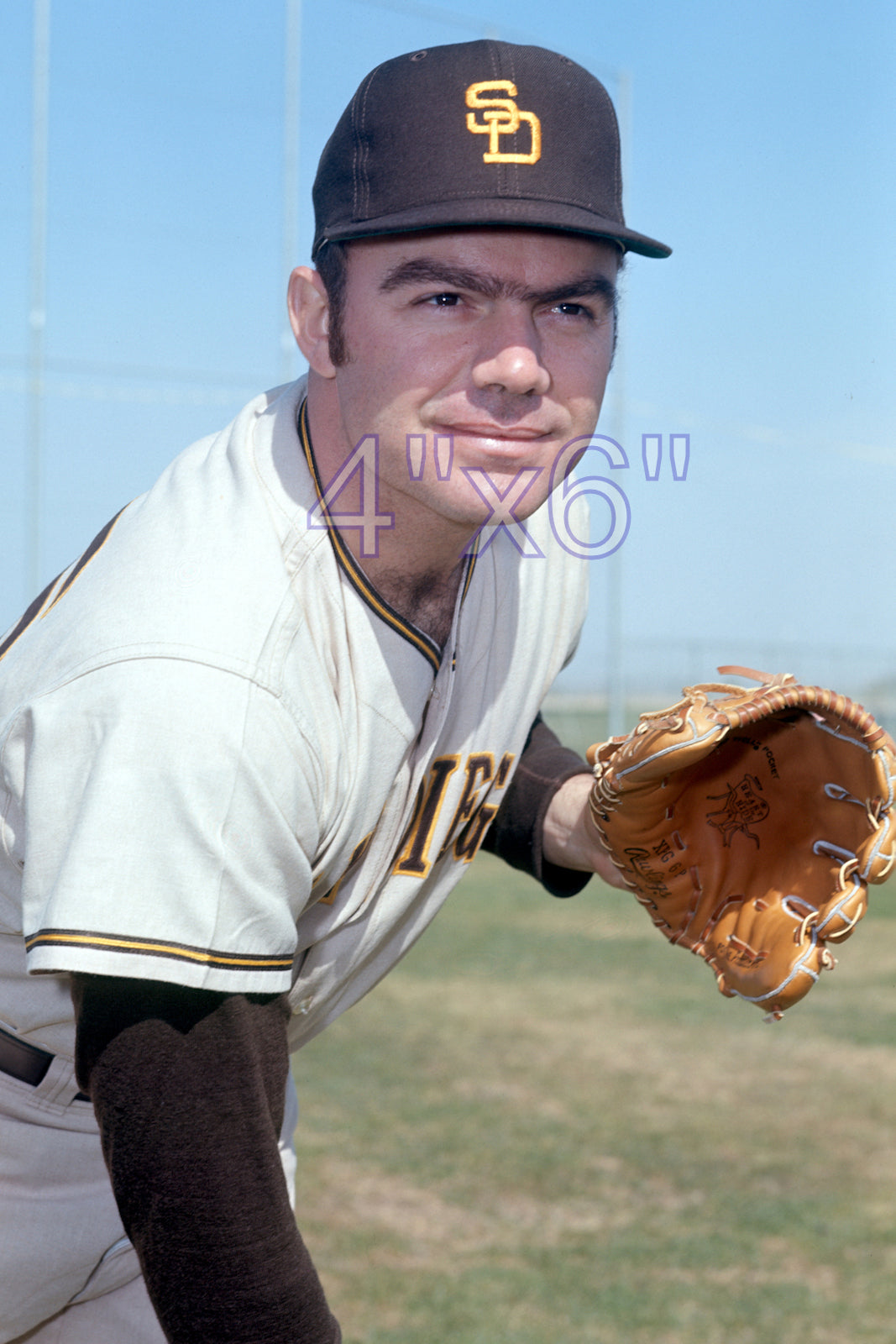 Tom Phoebus - 1971 San Diego Padres - choose a size & style