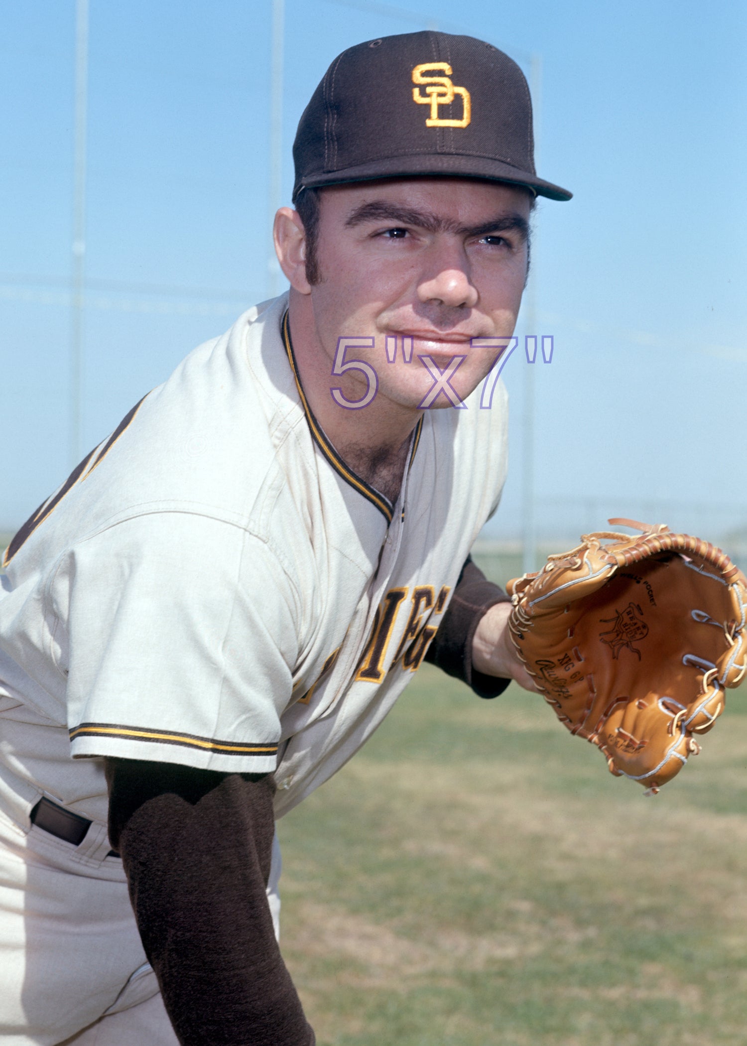 Tom Phoebus - 1971 San Diego Padres - choose a size & style
