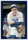 Tom Seats - 1940 Detroit Tigers - choose a size & style