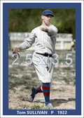 Tom Sullivan - 1922 Philadelphia Phillies - choose a size & style