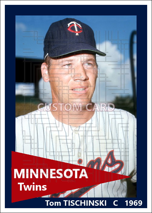 Tom Tischinski - 1969 Minnesota Twins - choose a size & style