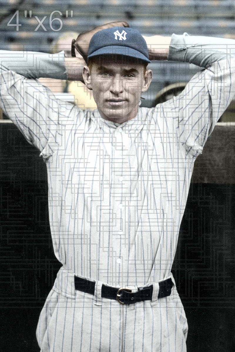 Tom Zachary - 1928-29 New York Yankees - choose a size & style