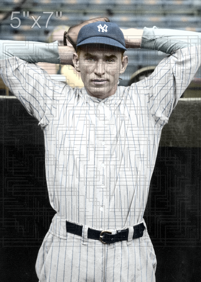 Tom Zachary - 1928-29 New York Yankees - choose a size & style