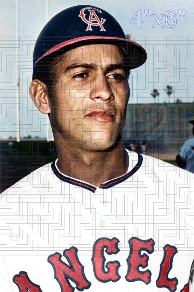 Tomas Silverio - 1971 California Angels - choose a size & style