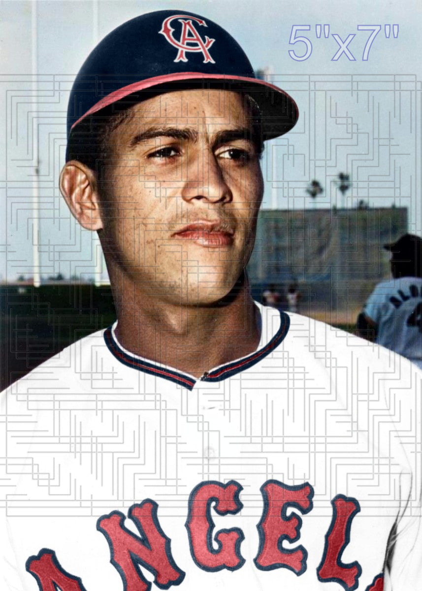 Tomas Silverio - 1971 California Angels - choose a size & style