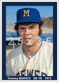 Tommy Bianco - 1975 Milwaukee Brewers - choose a size & style