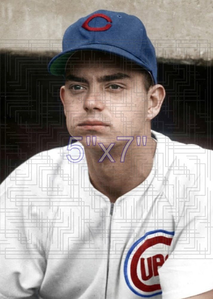 Tommy Brown - 1952 Chicago Cubs - choose a size & style