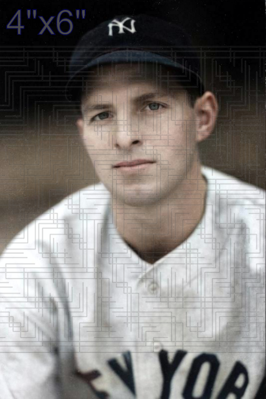 Tommy Henrich - 1938 New York Yankees - choose a size & style