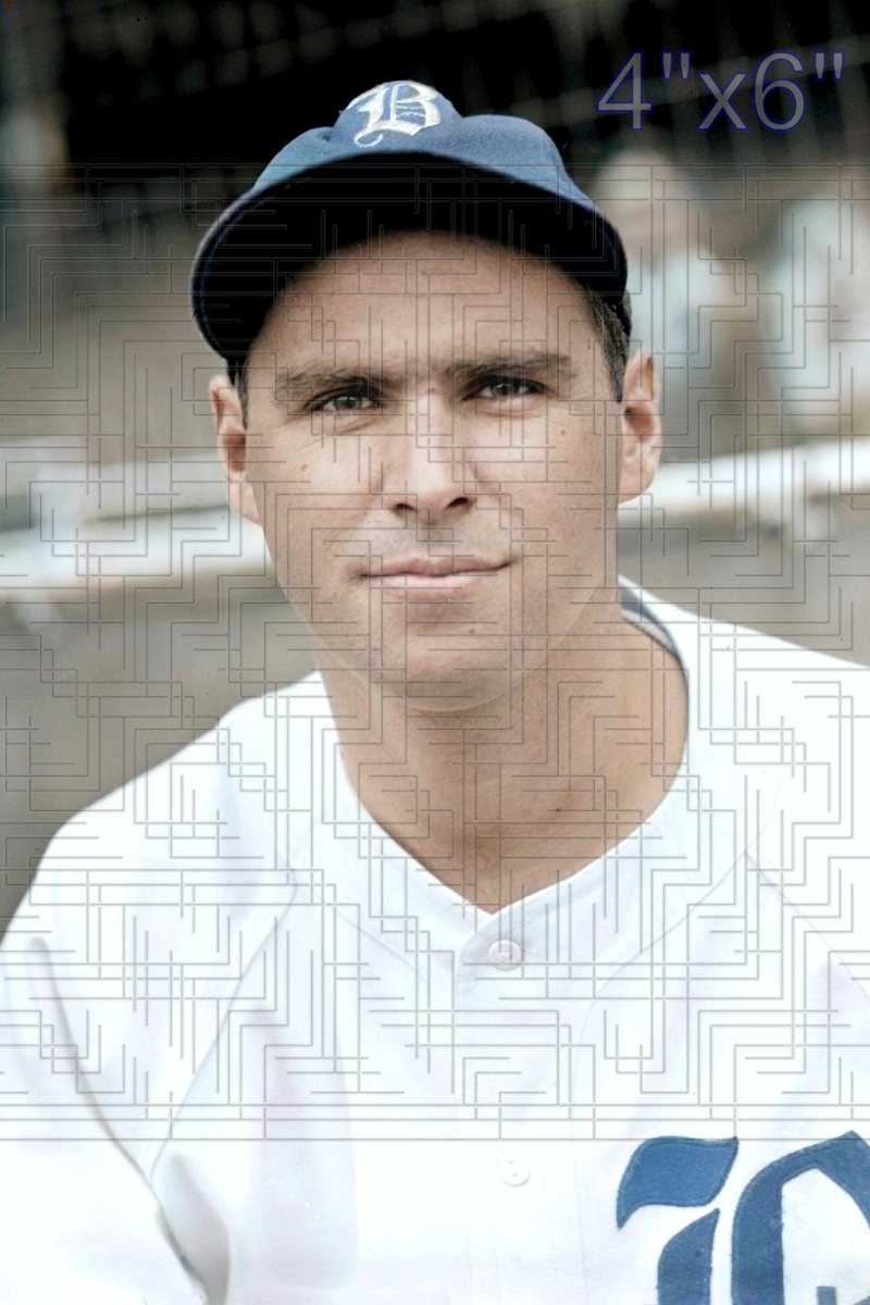 Tommy Holmes - 1942 Boston Braves - choose a size & style