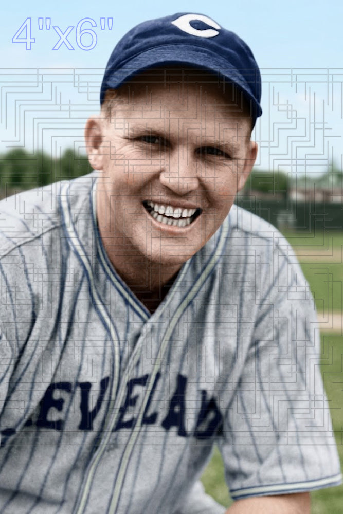 Tommy Irwin - 1938 Cleveland Indians - choose a size & style
