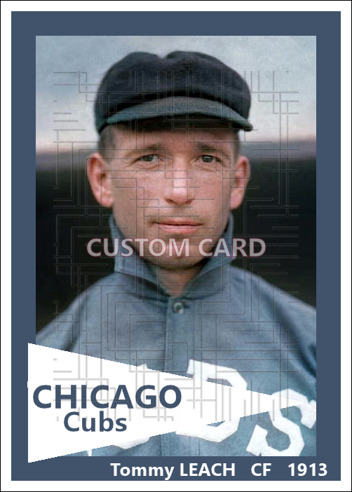 Tommy Leach - 1913 Chicago Cubs - choose a size & style
