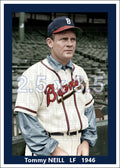 Tommy Neill - 1946 Boston Braves - choose a size & style