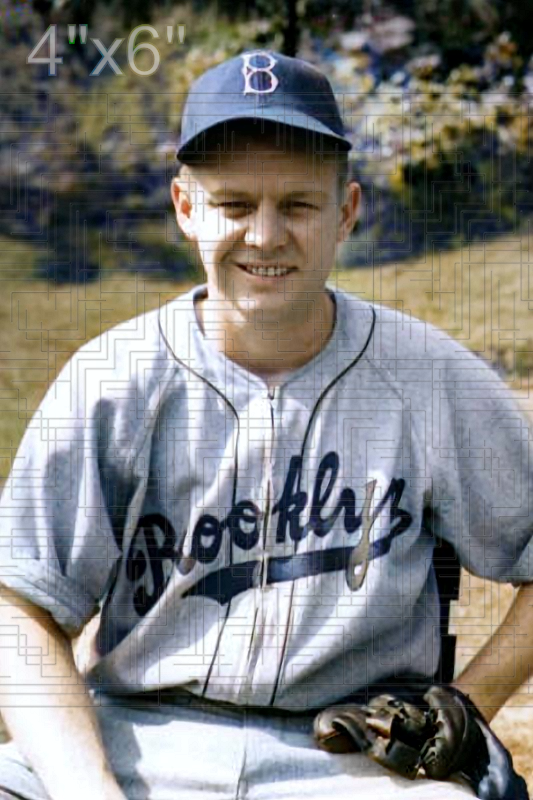Tommy Tatum - 1941 Brooklyn Dodgers - choose a size & style