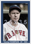 Tommy Thompson - 1935 Boston Braves - choose a size & style