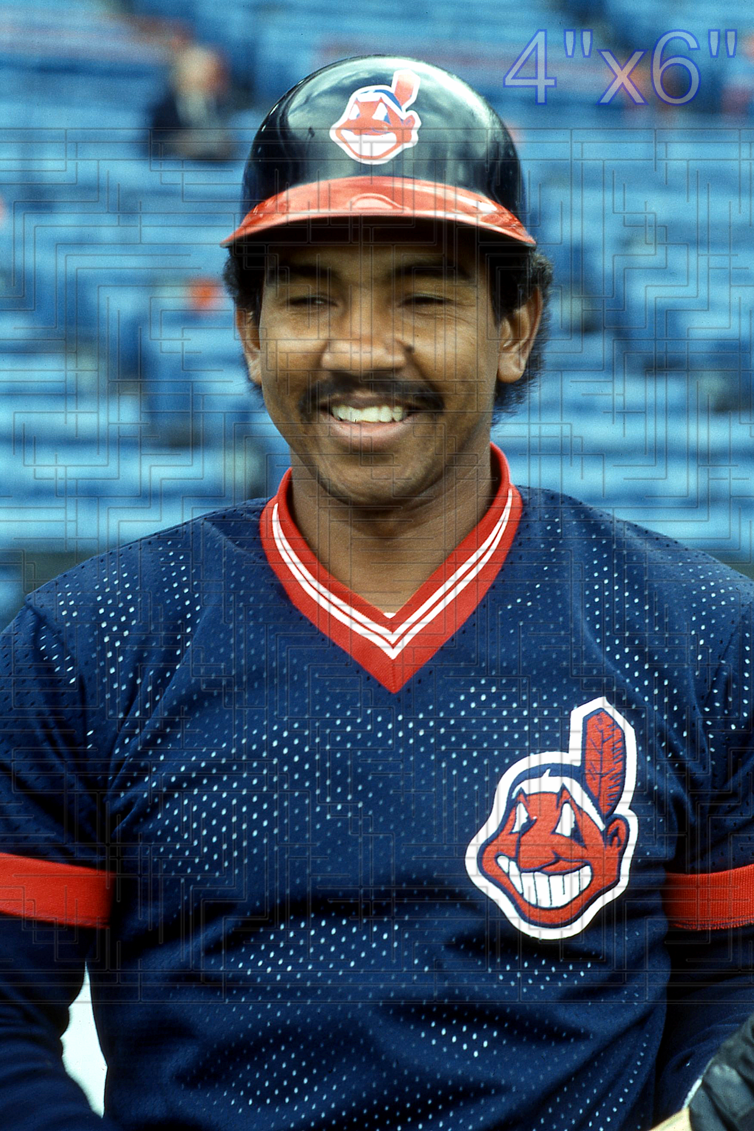 Tony Bernazard - 1986 Cleveland Indians - choose a size & style