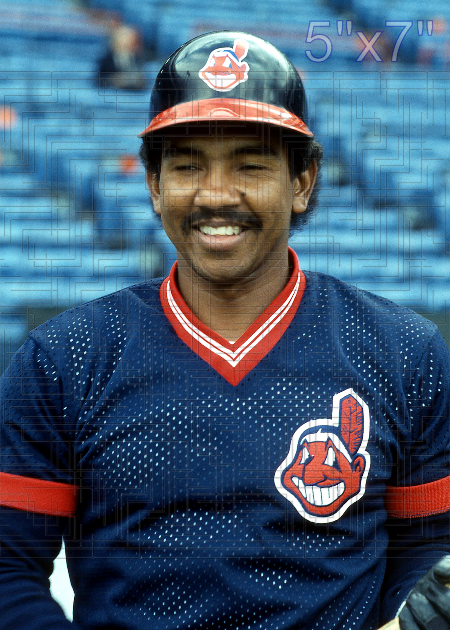 Tony Bernazard - 1986 Cleveland Indians - choose a size & style
