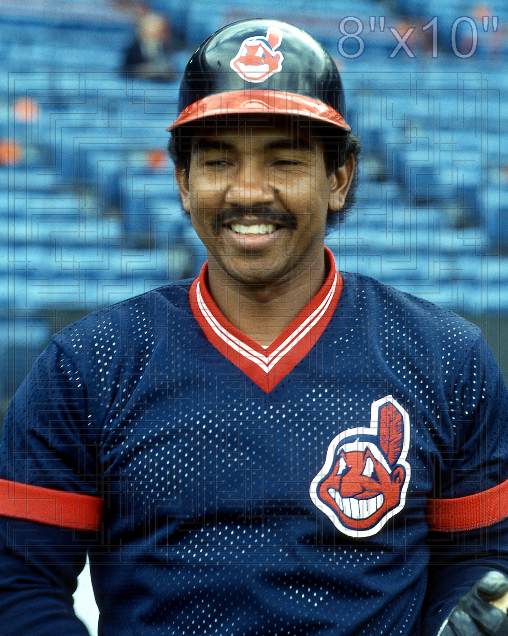 Tony Bernazard - 1986 Cleveland Indians - choose a size & style