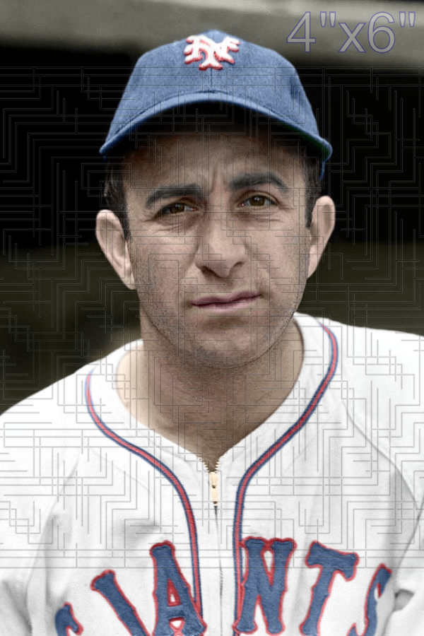 Tony Cuccinello - 1940 New York Giants - choose a size & style