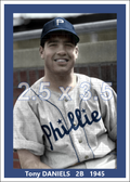 Tony Daniels - 1945 Philadelphia Phillies - choose a size & style