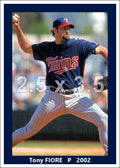 Tony Fiore - 2002 Minnesota Twins - pose A - choose a size & style