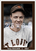 Tony Giuliani - 1937 St. Louis Browns - choose a size & style