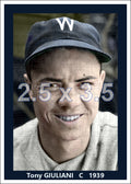 Tony Giuliani - 1939 Washington Senators - choose a size & style