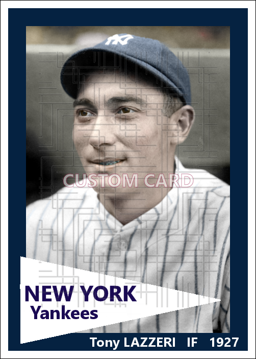 Tony Lazzeri - 1927 New York Yankees - choose a size & style