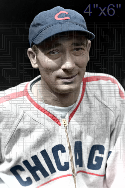 Tony Lazzeri - 1938 Chicago Cubs - choose a size & style