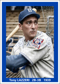 Tony Lazzeri - 1939 Brooklyn Dodgers - choose a size & style