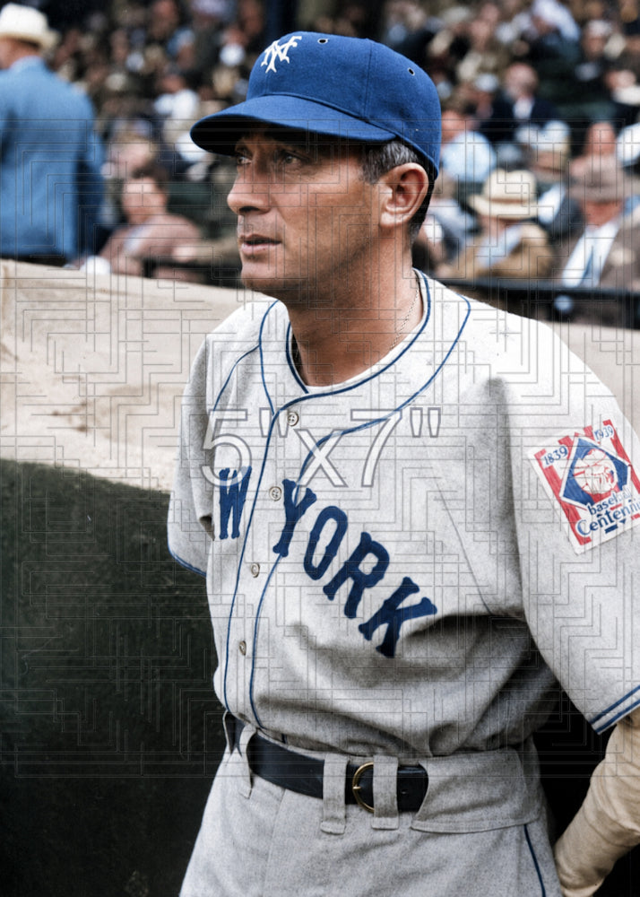 Tony Lazzeri - 1939 New York Giants - choose a size & style
