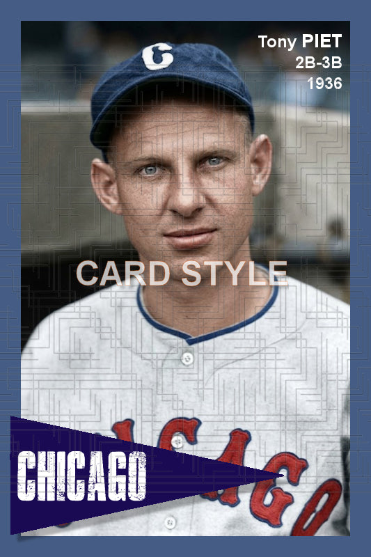 Tony Piet - 1936 Chicago White Sox - choose a size & style
