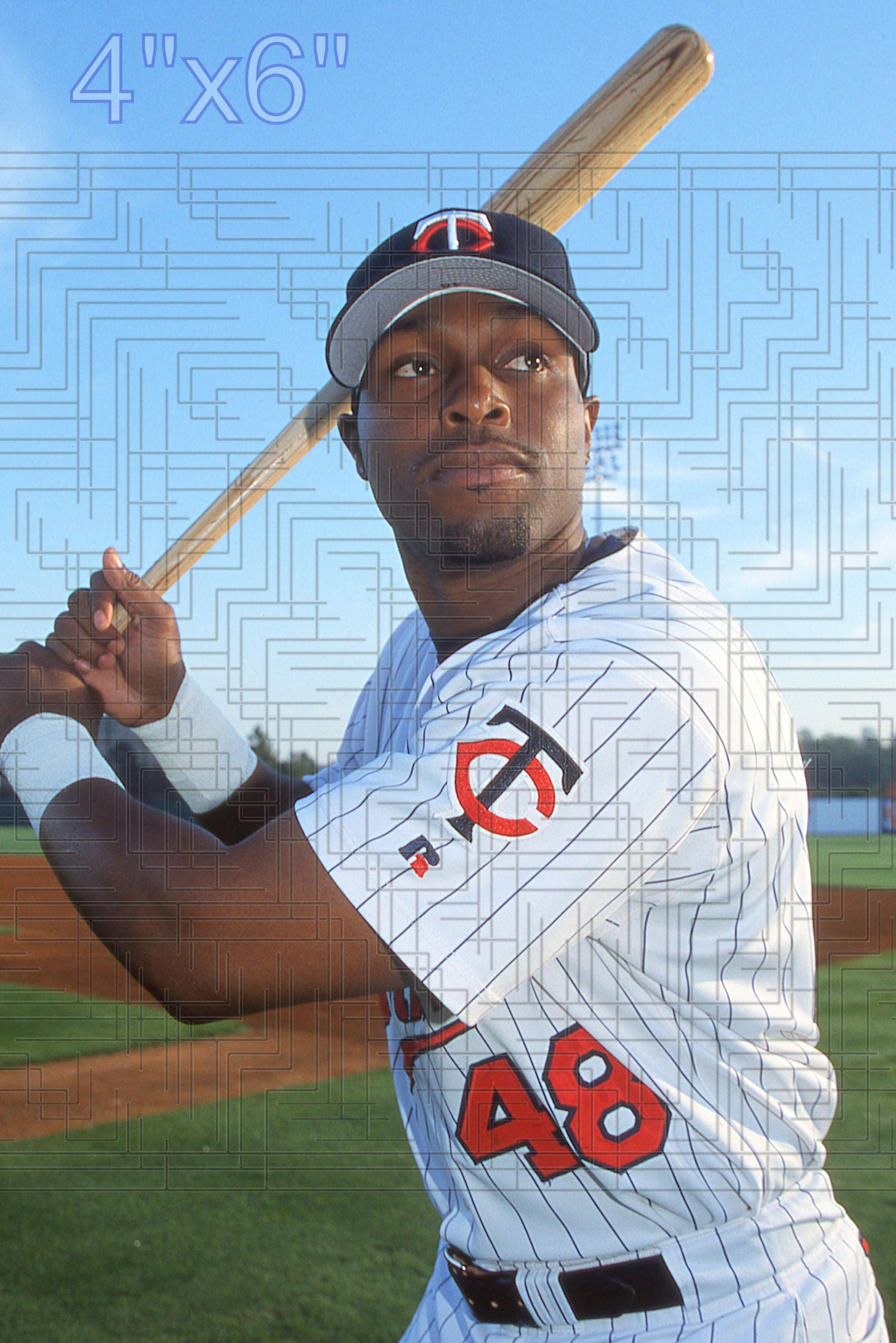 Torii Hunter - 2002 Minnesota Twins - choose a size & style