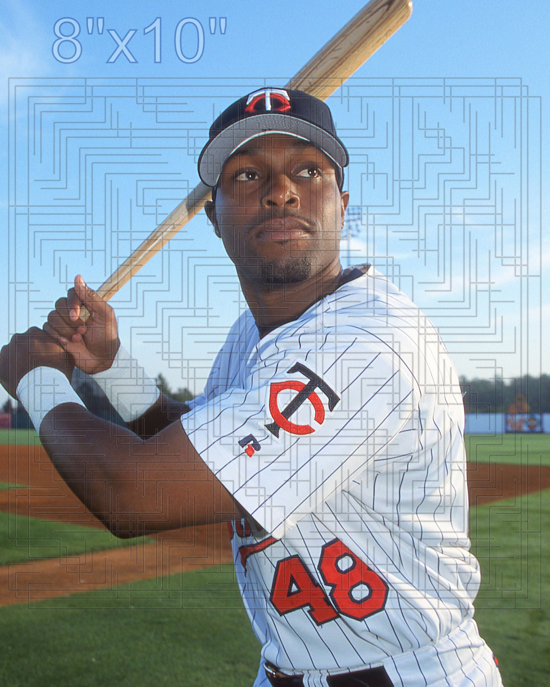 Torii Hunter - 2002 Minnesota Twins - choose a size & style