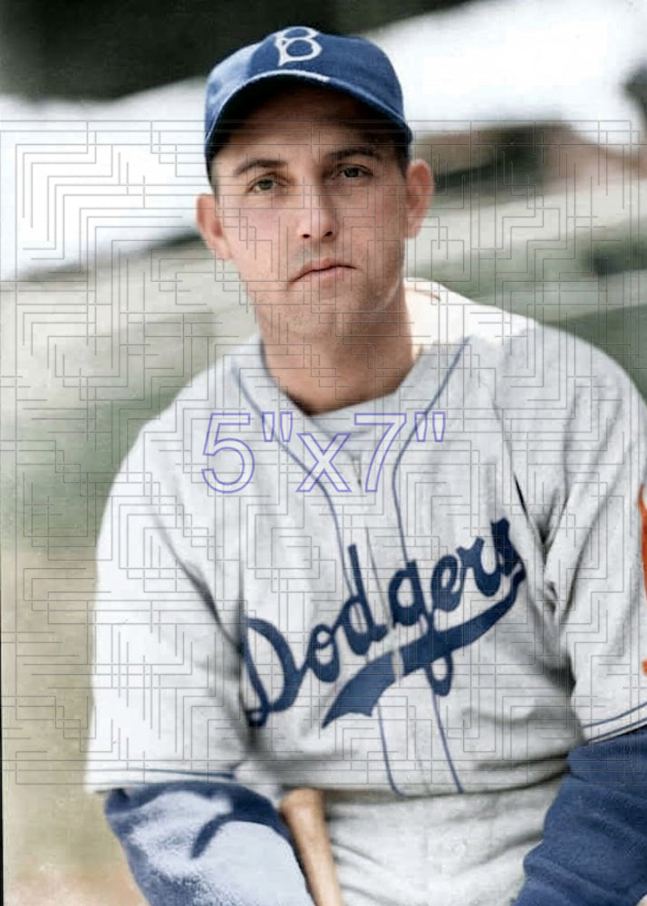 Tot Pressnell - 1938 Brooklyn Dodgers - choose a size & style