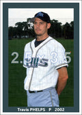 Travis Phelps - 2002 Tampa Bay Devil Rays - choose a size & style