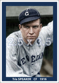 Tris Speaker - 1916 Cleveland Indians - choose a size & style